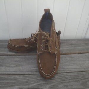 Sperry Top-Sider for J. Crew Men 11M Brown Tie Boat Shoe